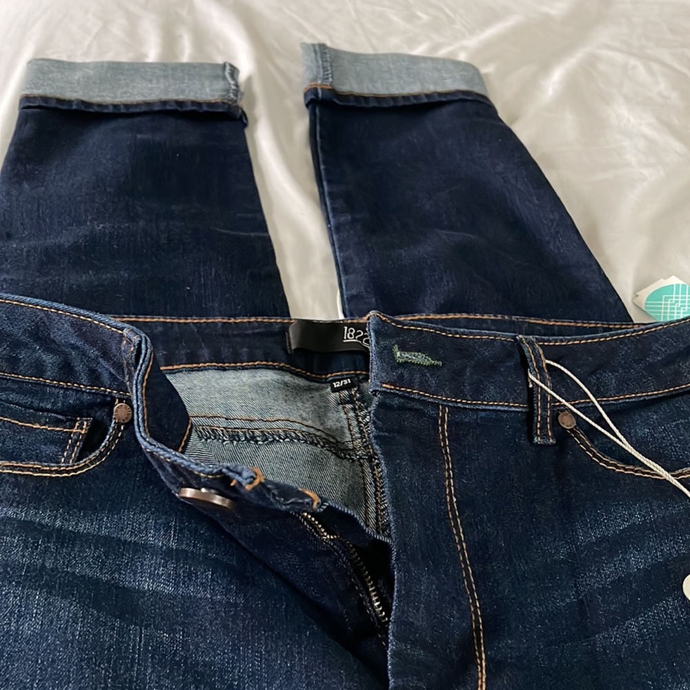 NWT 1822 high rise skinny cuffed jeans - Picture 9 of 9